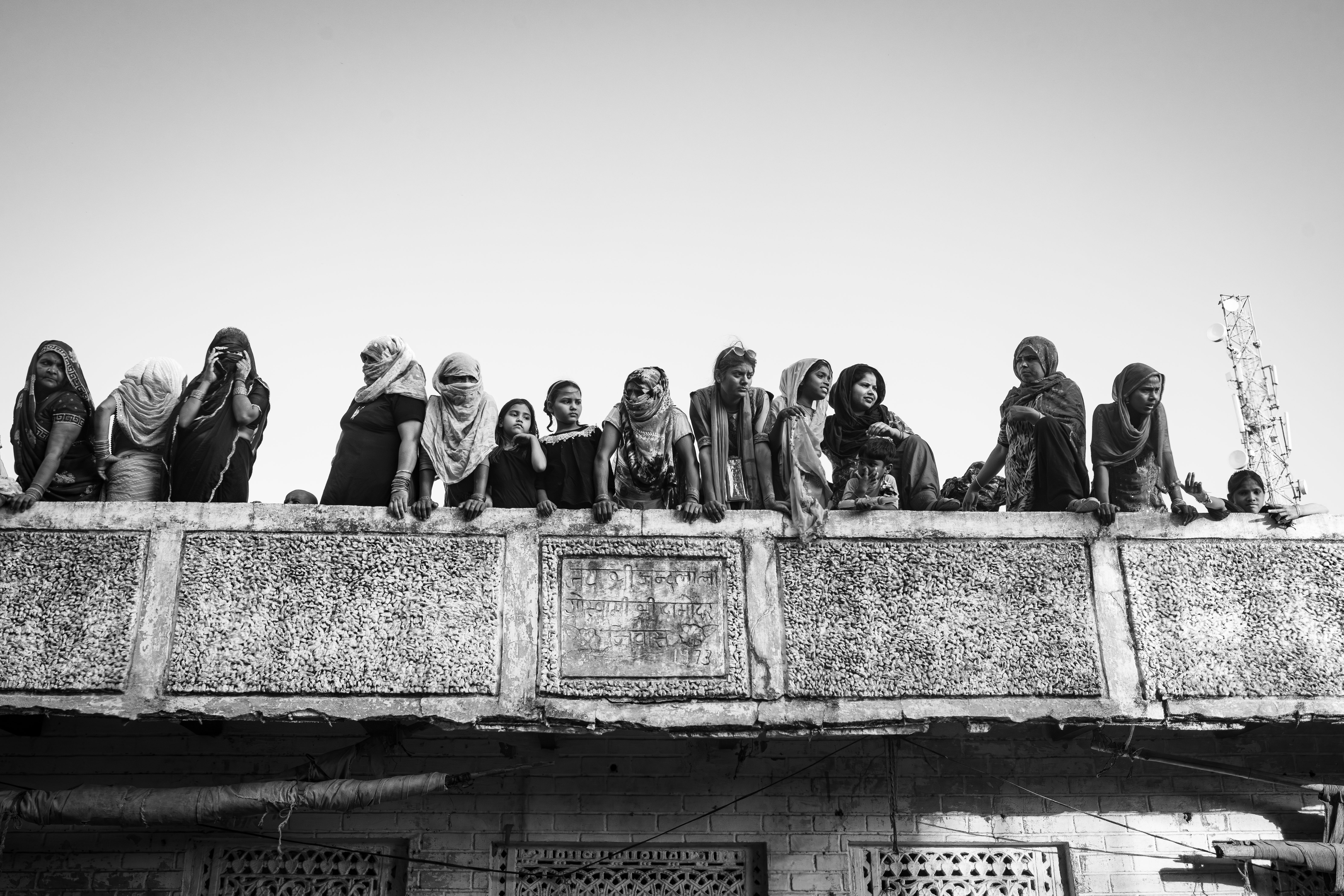 Toit terrasse, Nandgaon, Holi 2026, India